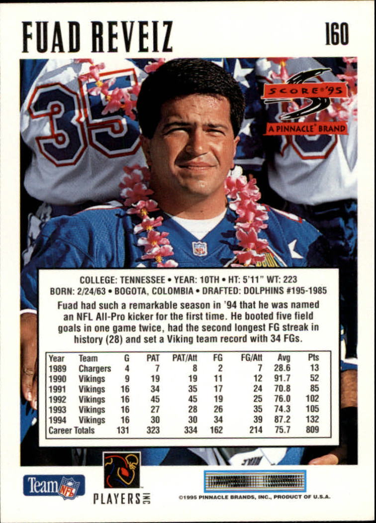 1995 Score Football Card #s 1-200 +Rookies (A1430) - You Pick - 15+ FREE SHIP - Picture 313 of 391