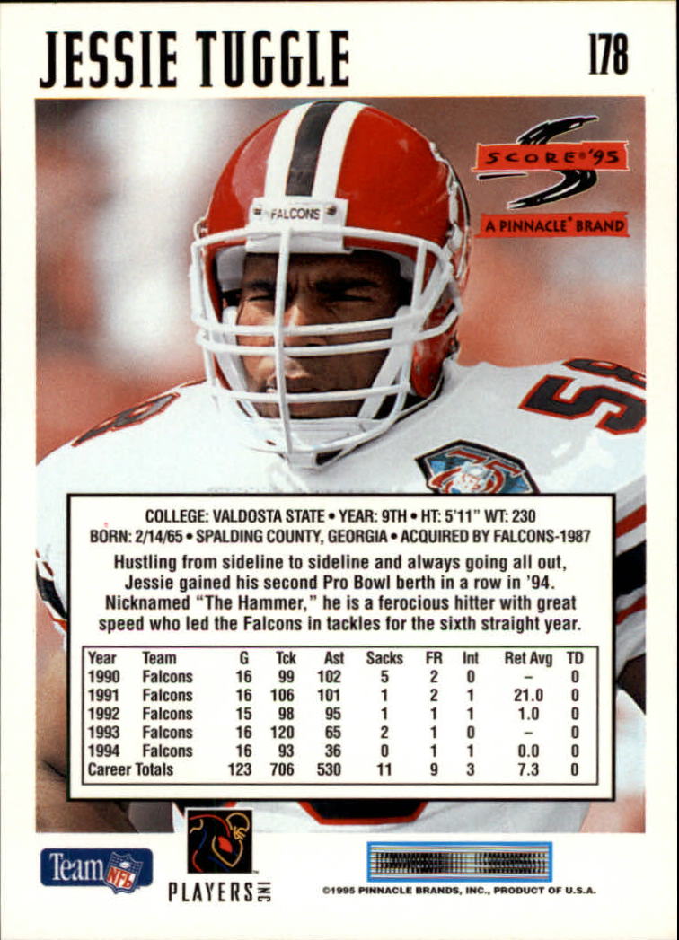 1995 Score Football Card #s 1-200 +Rookies (A1430) - You Pick - 15+ FREE SHIP - Picture 347 of 391