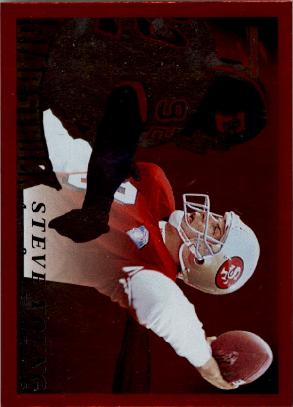 1995 Score Red Siege #205 Steve Young SS