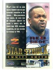 1995 Score Red Siege #206 Emmitt Smith SS back image