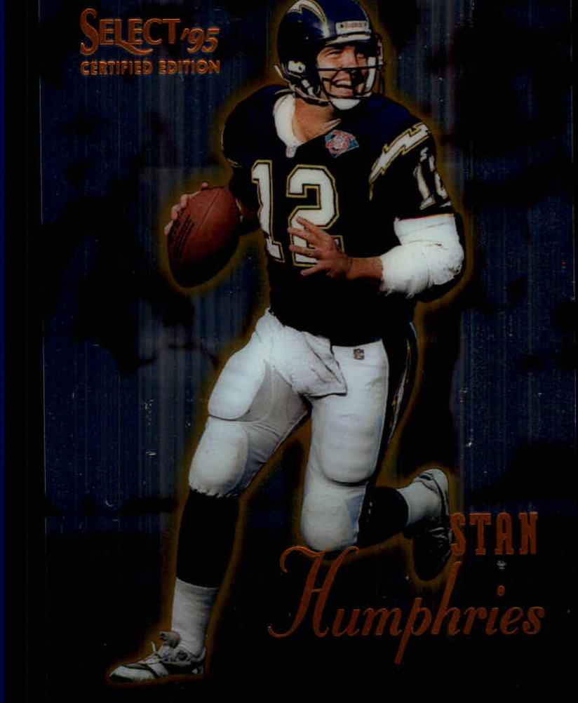 1995 Select Certified #76 Stan Humphries