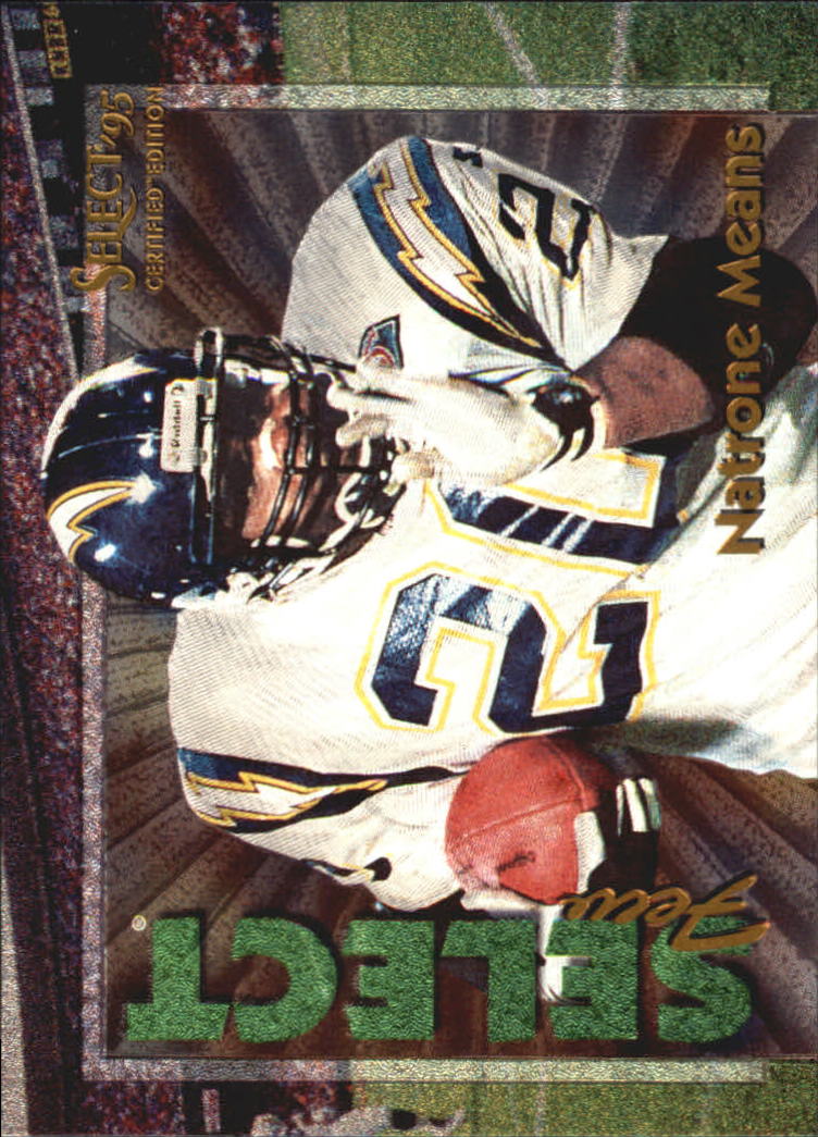 1995 Select Certified Select Few #10 Natrone Means