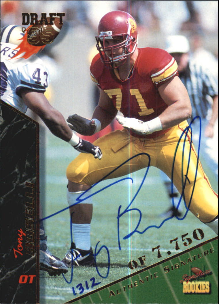1995 Signature Rookies Autographs #10 Tony Boselli