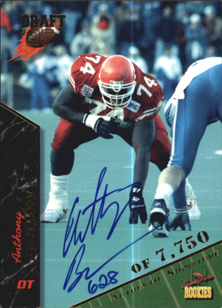 1995 Signature Rookies Autographs #12 Anthony Brown
