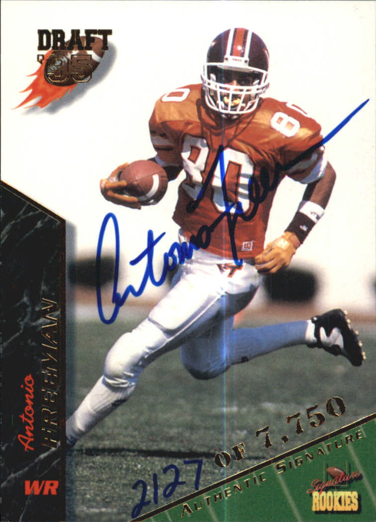 1995 Signature Rookies Autographs #31 Antonio Freeman