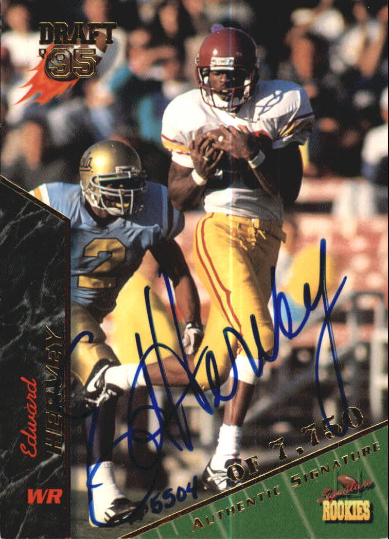 1995 Signature Rookies Autographs #35 Ed Hervey
