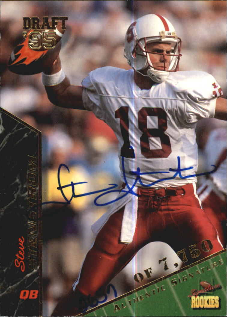 1995 Signature Rookies Autographs #65 Steve Stenstrom