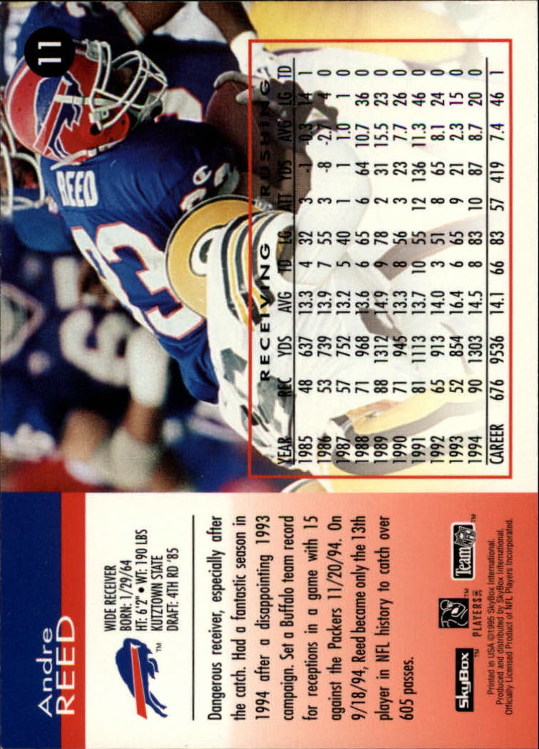 A0728- 1995 Skybox Impact FB Cards 1-200 +Inserts -You Pick- 15+ FREE US SHIP - Picture 23 of 421