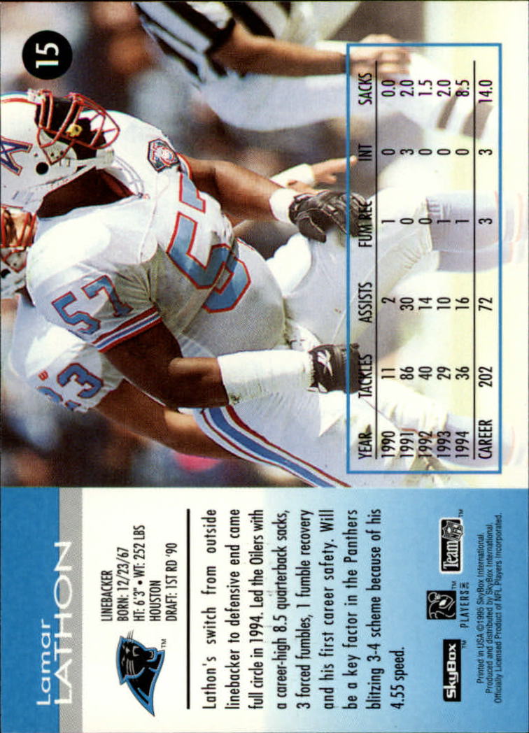 A0728- 1995 Skybox Impact FB Cards 1-200 +Inserts -You Pick- 15+ FREE US SHIP - Picture 31 of 421