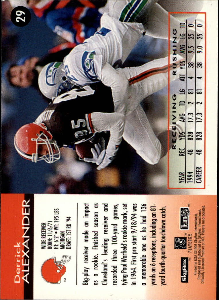 A0728- 1995 Skybox Impact FB Cards 1-200 +Inserts -You Pick- 15+ FREE US SHIP - Picture 59 of 421