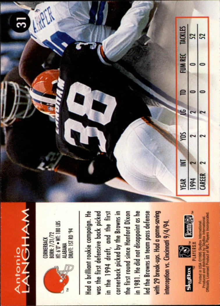 A0728- 1995 Skybox Impact FB Cards 1-200 +Inserts -You Pick- 15+ FREE US SHIP - Picture 63 of 421