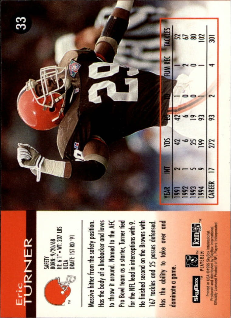 A0728- 1995 Skybox Impact FB Cards 1-200 +Inserts -You Pick- 15+ FREE US SHIP - Picture 67 of 421