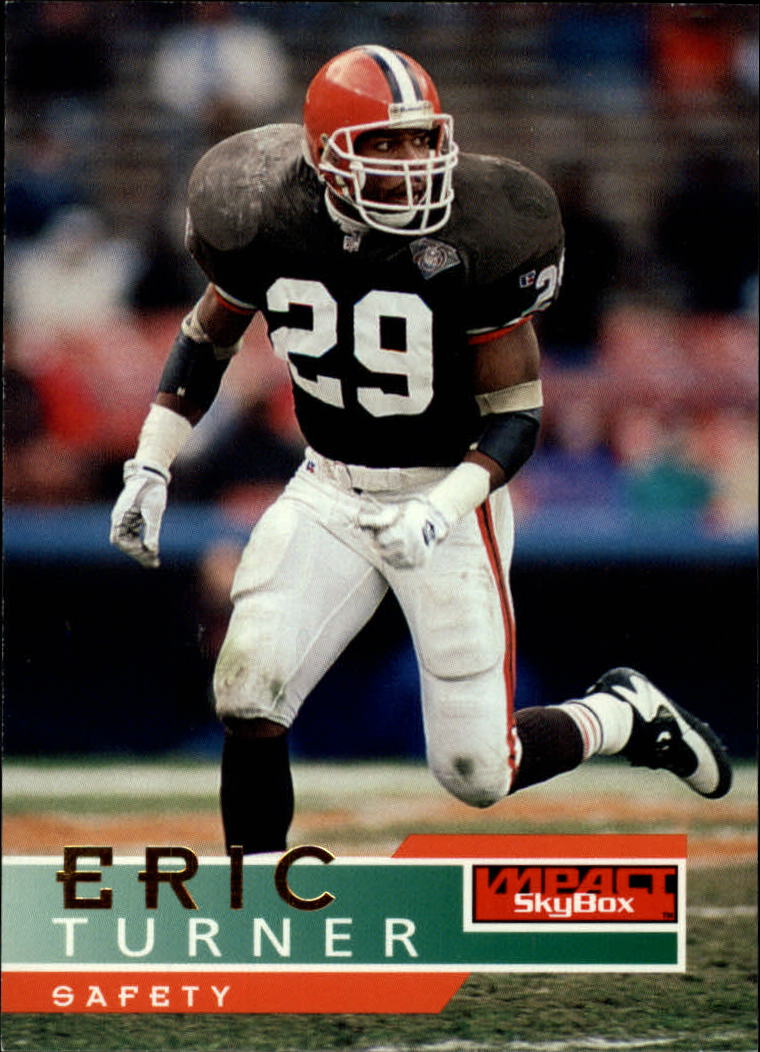 : Football NFL 1995 Topps Finest #101 Eric Turner #101