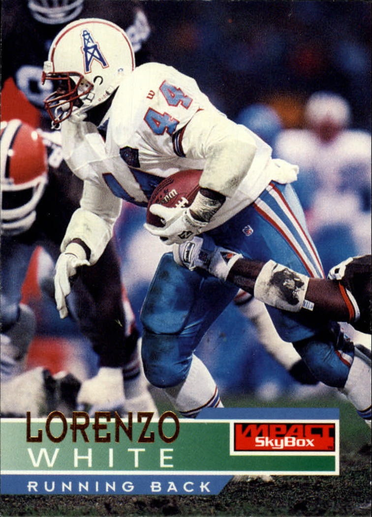 1995 SkyBox Impact #60 Lorenzo White