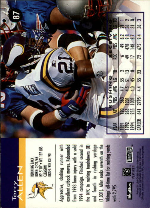 A0728- 1995 Skybox Impact FB Cards 1-200 +Inserts -You Pick- 15+ FREE US SHIP - Picture 173 of 421