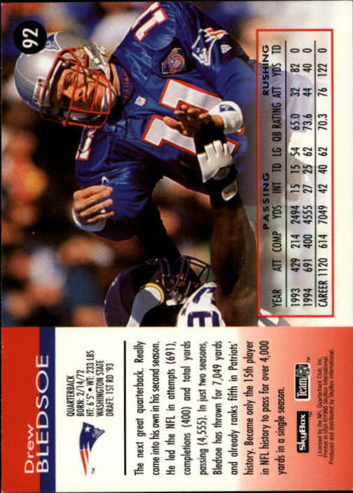 A0728- 1995 Skybox Impact FB Cards 1-200 +Inserts -You Pick- 15+ FREE US SHIP - Picture 183 of 421