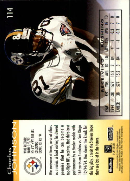 A0728- 1995 Skybox Impact FB Cards 1-200 +Inserts -You Pick- 15+ FREE US SHIP - Picture 227 of 421