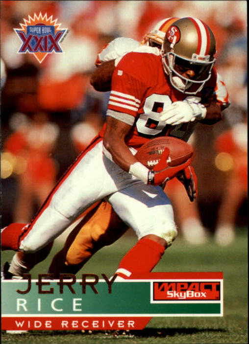 1995 SkyBox Impact #131 Jerry Rice