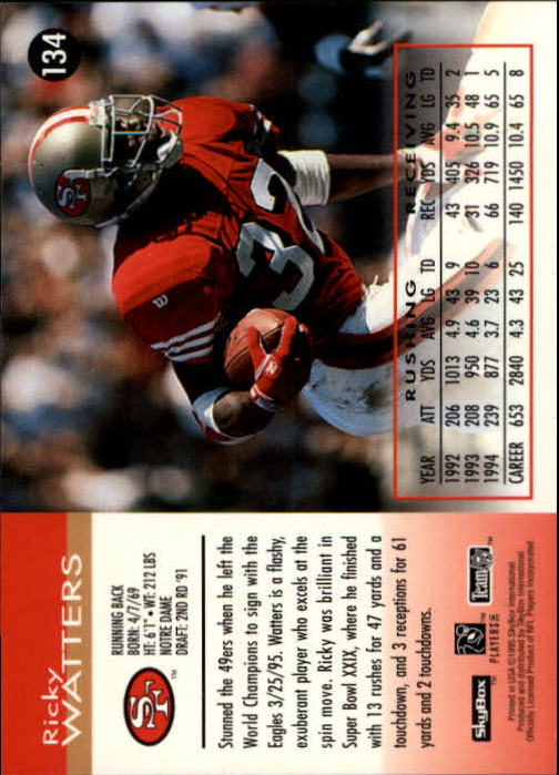 A0728- 1995 Skybox Impact FB Cards 1-200 +Inserts -You Pick- 15+ FREE US SHIP - Picture 265 of 421