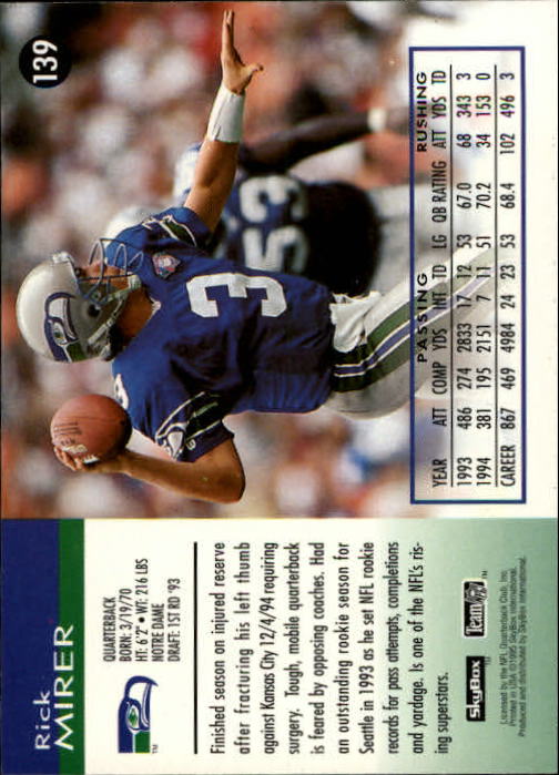 A0728- 1995 Skybox Impact FB Cards 1-200 +Inserts -You Pick- 15+ FREE US SHIP - Picture 275 of 421