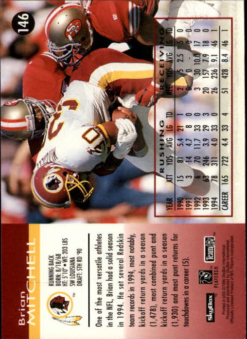 A0728- 1995 Skybox Impact FB Cards 1-200 +Inserts -You Pick- 15+ FREE US SHIP - Picture 289 of 421