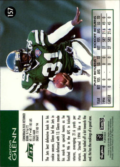A0728- 1995 Skybox Impact FB Cards 1-200 +Inserts -You Pick- 15+ FREE US SHIP - Picture 311 of 421