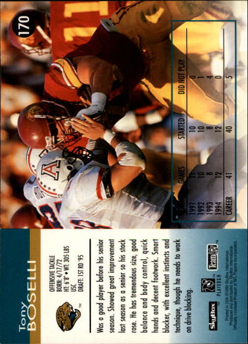 A0728- 1995 Skybox Impact FB Cards 1-200 +Inserts -You Pick- 15+ FREE US SHIP - Picture 337 of 421