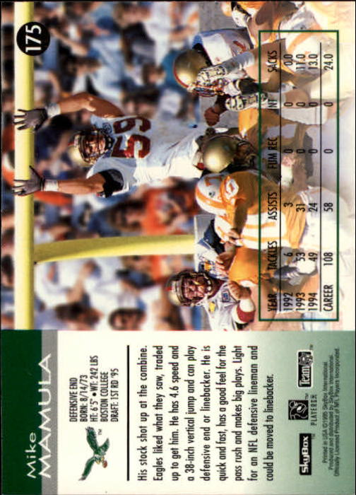 A0728- 1995 Skybox Impact FB Cards 1-200 +Inserts -You Pick- 15+ FREE US SHIP - Picture 347 of 421