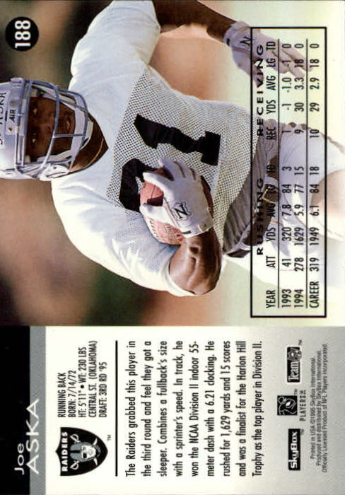 A0728- 1995 Skybox Impact FB Cards 1-200 +Inserts -You Pick- 15+ FREE US SHIP - Picture 371 of 421
