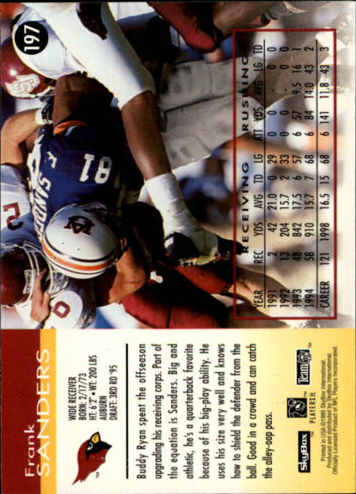 A0728- 1995 Skybox Impact FB Cards 1-200 +Inserts -You Pick- 15+ FREE US SHIP - Picture 389 of 421