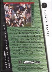 1995 Skybox Impact Football "Insert" Cards