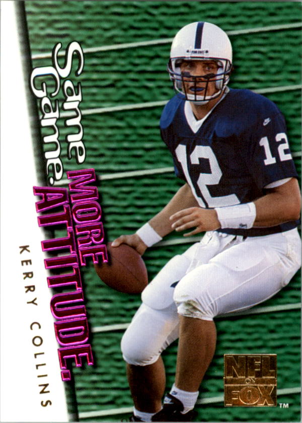 1995 SkyBox Impact More Attitude #F4 Kerry Collins