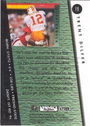 1995 Skybox Impact Football "Insert" Cards