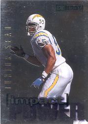 1995 Skybox Impact Football "Insert" Cards