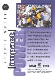 1995 Skybox Impact Football "Insert" Cards