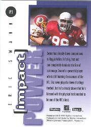 1995 Skybox Impact Football "Insert" Cards