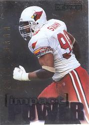 1995 Skybox Impact Football "Insert" Cards