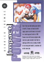 1995 Skybox Impact Football "Insert" Cards