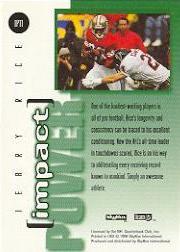 1995 Skybox Impact Football "Insert" Cards