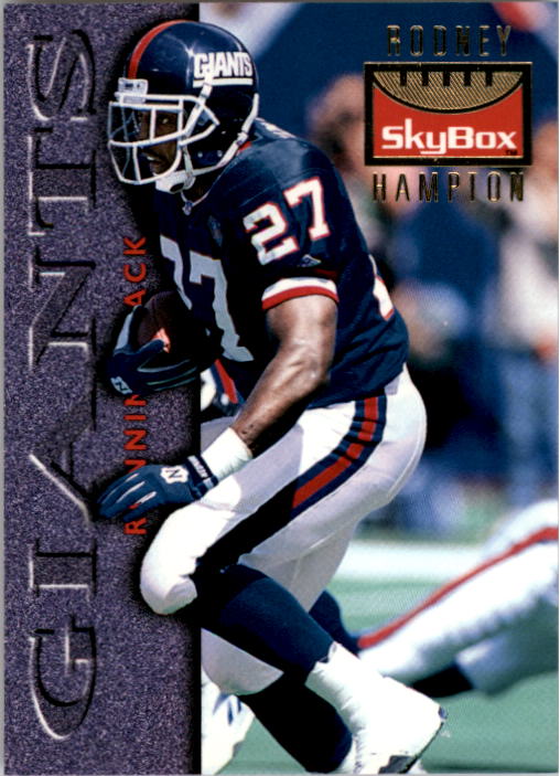 1995 SkyBox Premium #89 Rodney Hampton