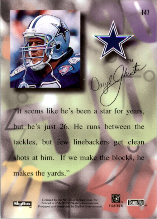 1995 SkyBox Premium Steve McNair Rookie NFL Football Card