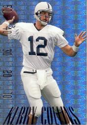 1995 SkyBox Premium Paydirt Gold #PD22 Kerry Collins
