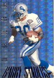1995 SkyBox Premium Paydirt Gold #PD23 Barry Sanders