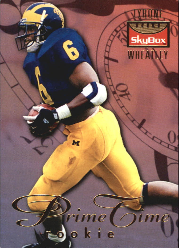 1995 SkyBox Premium Prime Time Rookies #PT10 Tyrone Wheatley