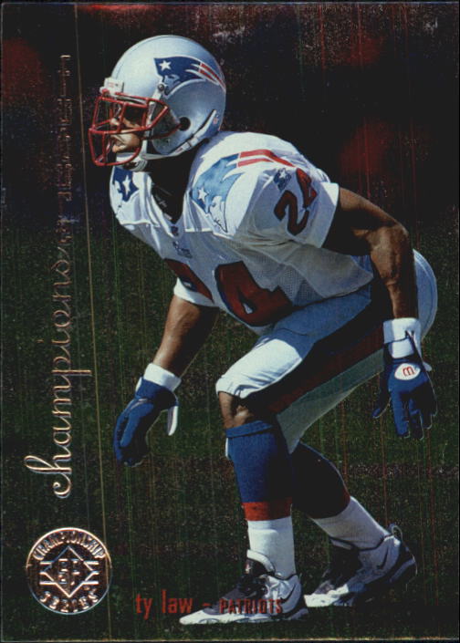 1995 SP Championship #30 Ty Law RC