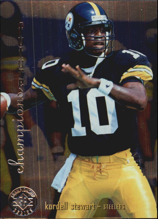 Kordell Stewart, Pittsburgh Steelers signed Beckett football price guide