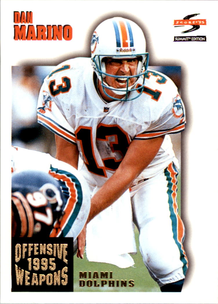1990 Score Dan Marino Miami Dolphins #320 Football Card