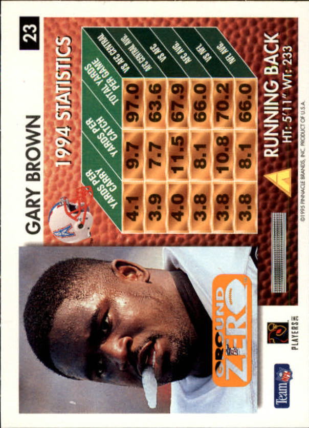 A5473- 1995 Summit Ground Zero FB Card #s 1-200 -You Pick- 15+ FREE US SHIP - Picture 47 of 372