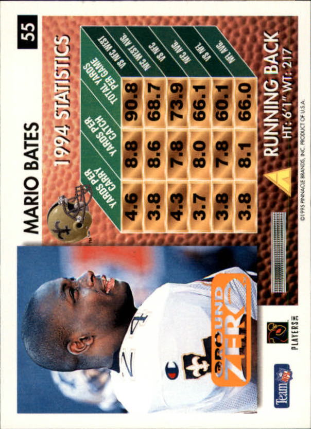 A5473- 1995 Summit Ground Zero FB Card #s 1-200 -You Pick- 15+ FREE US SHIP - Picture 105 of 372