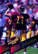1995 Superior Pix Autographs #11 Rob Johnson/3000